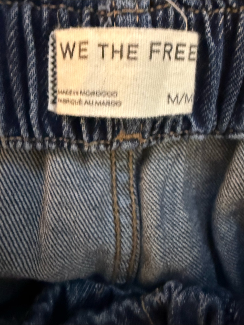 Free People We The Free Marty Crop Cargo Jeans, exaggerated bermuda - Picture 7 of 10